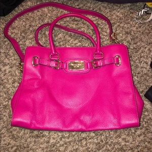 Brand new without tags coach pink leather purse